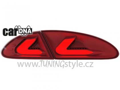 Zadní světla CARDNA Seat Leon 1P 05-09 červená