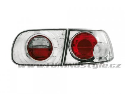Zadní světla Honda Civic 3dv. 92-95 chrom