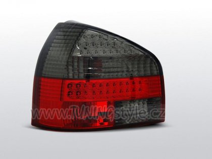 Zadní světla LED Audi A3 8L 96-00 červená/kouřová