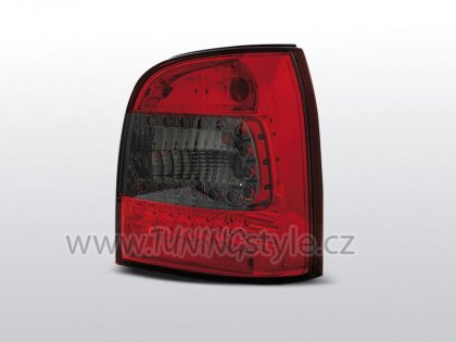 Zadní světla LED Audi A4 B5 Avant 94-01 červená/kouřová
