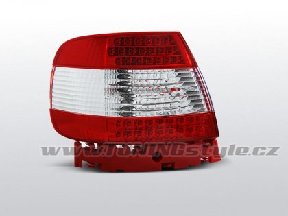 Zadní světla LED Audi A4 B5 - Limo 95-00 červená/chrom