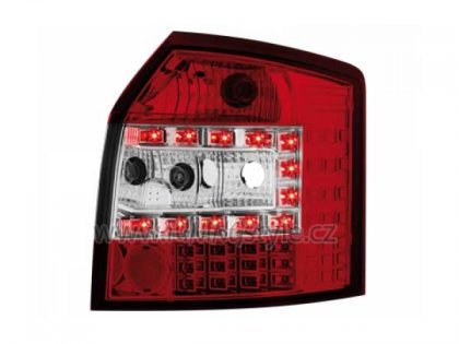 Zadní světla LED Audi A4 B6 - 8E Avant 01-04 červená