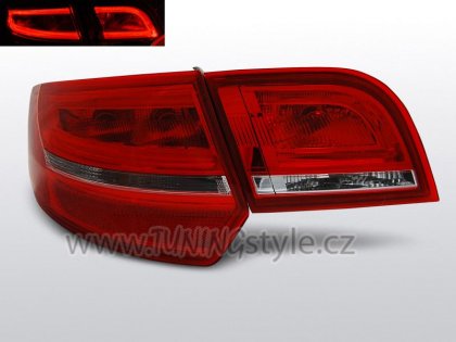 Zadní světla LED bar Audi A3 8P 04-08 Sportback červená