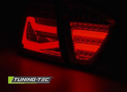 Zadní světla LED-BAR BMW E90 05-08 červená/bílá