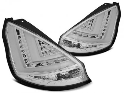 Zadní světla LED BAR Ford Fiesta MK7 08-12 chromová