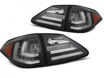 Zadní světla LED BAR Lexus RX III 350 09-12 černá LED SQL