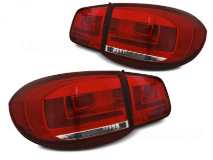 Zadní světla LED BAR VW Tiguan 11-15 červená/bílá