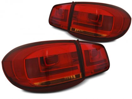 Zadní světla LED BAR VW Tiguan 11-15 červená
