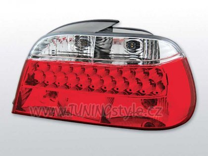 Zadní světla LED BMW E38 - červená