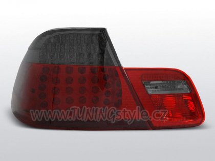 Zadní světla LED BMW E46 99-03 Coupe červená/kouřová