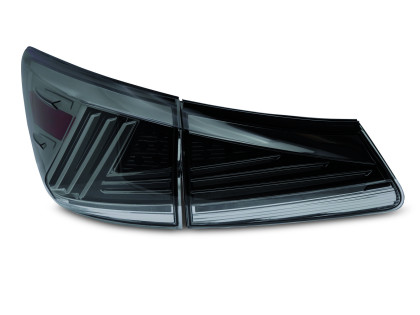 Zadní světla LED, dynamický blinkr, pro LEXUS IS II 2006-2013 kouřová