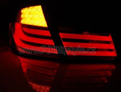 Zadní světla LED LightBar BMW 5 F10 sedan 10-13 bílá