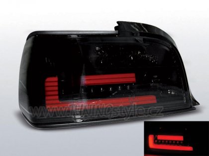 Zadní světla LED LightBar BMW E36 coupe/cabrio 90-97 kouřová