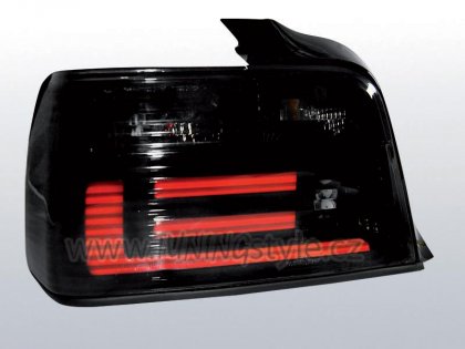 Zadní světla LED LightBar BMW E36 sedan 90-99 kouřová