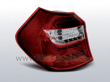 Zadní světla LED Lightbar BMW E87/E81 04-07 červená