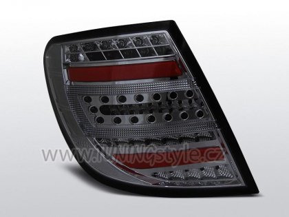 Zadní světla LED LightBar Mercedes-Benz W204 kombi 07-10 kouřová