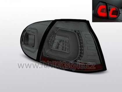 Zadní světla LED Lightbar VW Golf V/5 03-09 kouřová