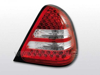 Zadní světla LED Mercedes-Benz W202 93-00 červená chrom