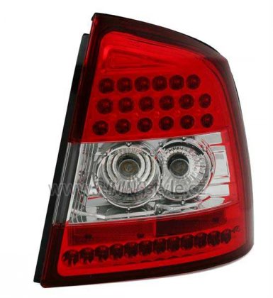 Zadní světla LED Opel Astra G červená/chrom