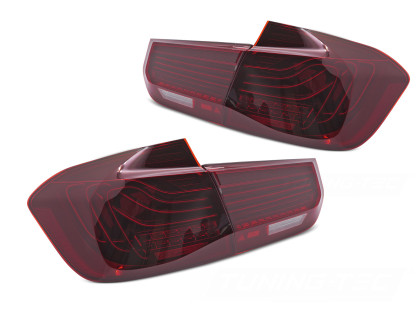 Zadní světla LED pro BMW F30 2011-2018 laser look červená