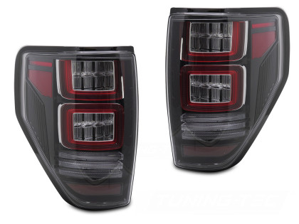 Zadní světla LED pro FORD F150 MK12 2008-2014 červená