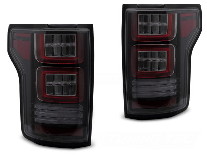 Zadní světla LED pro FORD F150 MK13 2014-2020 kouřová