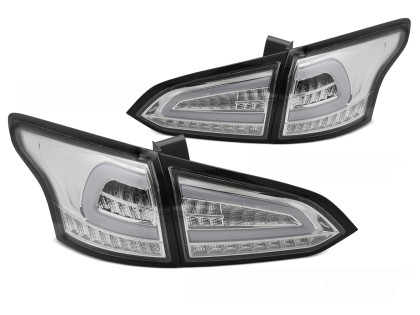 Zadní světla LED pro FORD FOCUS MK 3 kombi 2011-2018 chromové