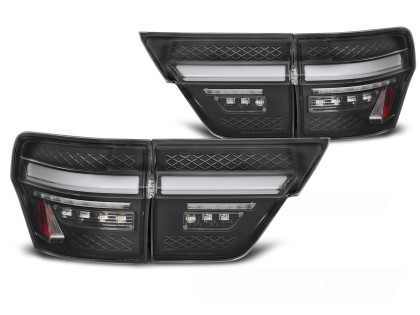 Zadní světla LED pro JEEP GRAND CHEROKEE WK2 2011-2013 černá