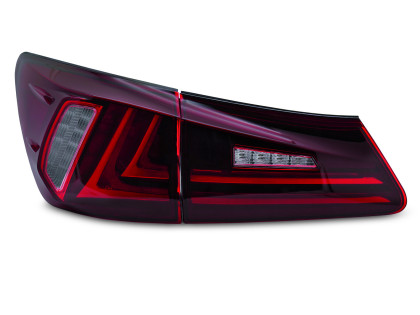 Zadní světla LED pro LEXUS IS II 2006-2013 červená