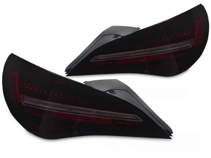 Zadní světla LED pro MERCEDES-BENZ CLA C117 2013-2019 OE LED černá červená kouřová