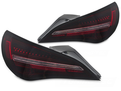 Zadní světla LED pro MERCEDES-BENZ CLA C117 2013-2019 OE LED černá červená