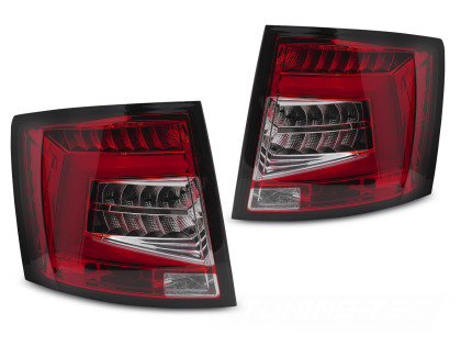 Zadní světla LED pro ŠKODA OCTAVIA III 2012-2020 kombi OEM žárovky, červené