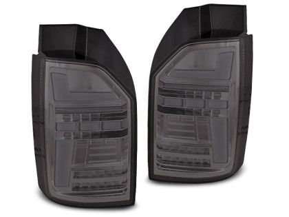 Zadní světla LED s LED dynamickým blinkrem VW T6/T6.1 2015-2024 výklopné dveře, OEM LED - kouřová