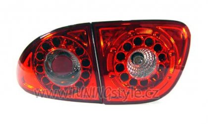 Zadní světla LED SEAT Leon červená