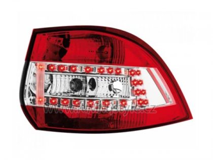 Zadní světla LED - VW Golf V/VI Variant 07- červená/chrom
