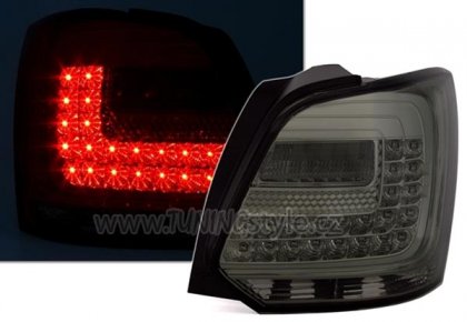 Zadní světla LED VW Polo 6R 09- kouřová