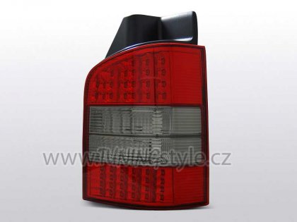 Zadní světla LED VW T5 červená/kouřová