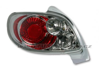 Zadní světla Peugeot 206 chrom