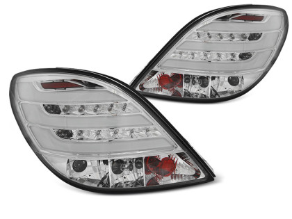 Zadní světla s LED PEUGEOT 207 3D/5D 2006-2009 chromová