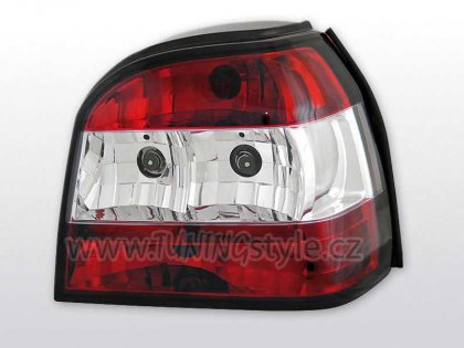Zadní světla VW Golf 3 červená/chrom