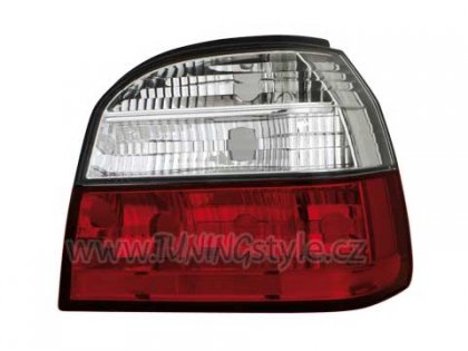 Zadní světla VW Golf III 91-98 červená/chrom