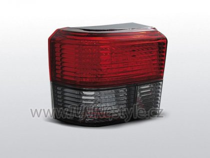 Zadní světla VW T4 červená/chrom krystal tmavé