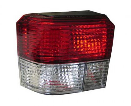 Zadní světla VW T4 červená/chrom krystal