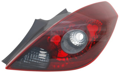 Zadní světlo pravé - OPEL CORSA D 2006-2014 HB 3D kouřové
