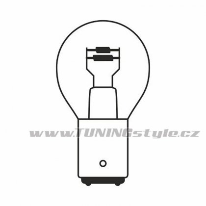 Žárovka 24V  P21/5W  21/5W BaY15d box