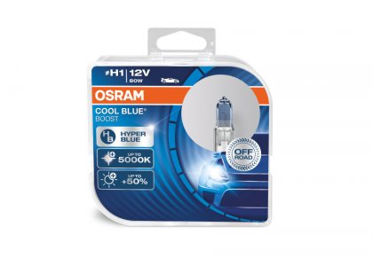 Žárovka H1 OSRAM COOL BLUE BOOST 62150CBB-HCB
