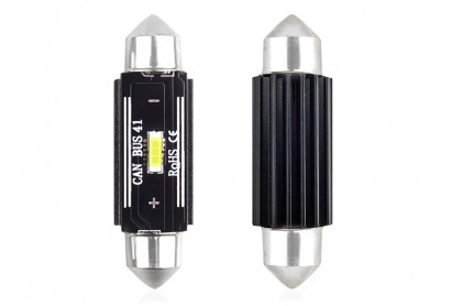 Žárovka LED CANBUS 1 SMD UltraBright 1860 Festoon 41mm bílá 12V/24V