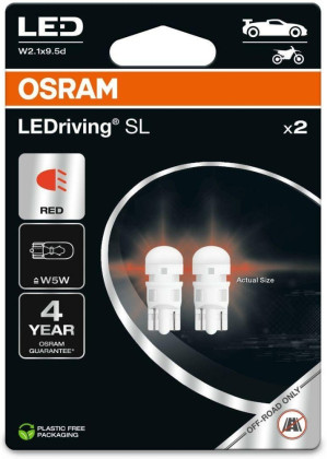 Žárovka Osram W5W, LEDriving SL 2825DRP-02B (2ks)
