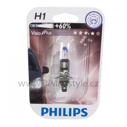 Žárovka Philips H1 Vision Plus 12258VPB1