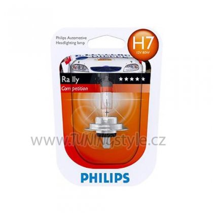 Žárovka Philips H7 Rally off-road 80W 12035RAB1